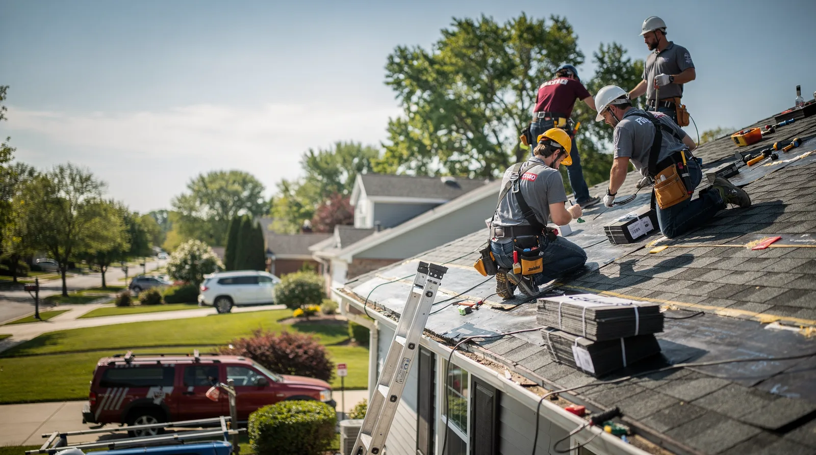 Roof Repair in Greenville, WI around you